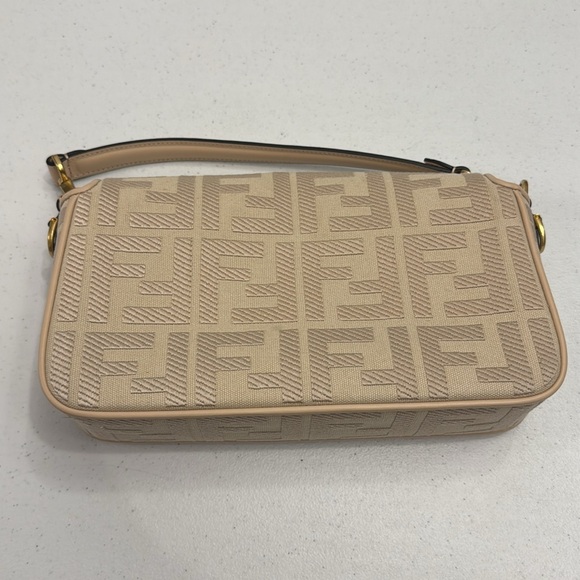 Fendi Baguette NM Bag Zucca Embroidered Canvas - Picture 6 of 14